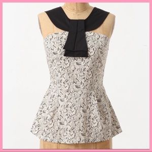 ANTHRO GIRLS FROM SAVOY | “Neo” Halter Peplum Top